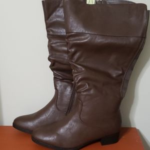 Lane Bryant Faux Leather Boots